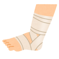足の怪我